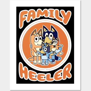 Family Heeler Posters and Art